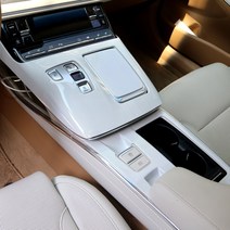 더블랙 더뉴 그랜저 실내 튜닝 용품 기어패널 컵홀더 커버 카본 몰딩, 기어패널 2P-카본 화이트