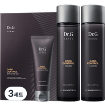 닥터지 옴므 다크 컨트롤 토너 150ml + 로션 150ml + 클렌징폼 70ml 세트, 6세트