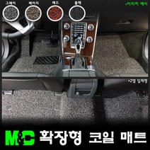 [벤츠]CLS400-4인승(2016년) 확장형코일매트[국내제작] -20mm두께 바닥카매트, [베이지-1열(운/조)+2열], 벤츠