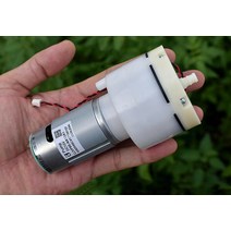 순환모터 수중 온수순환용 보일러 순환용 DC 12V 큰 흐름 마이크로 555 모터 진공 공기 산소 펌프 음압, 한개옵션0