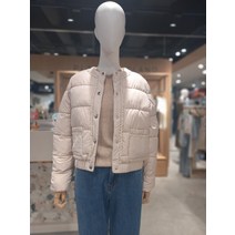 플라스틱아일랜드 플라스틱아일랜드 트위드형 패딩점퍼 PN4PZ562