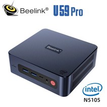 미니PC 데스크탑 고사양 Beelink u59 pro windows 11 인텔 셀러론 n5105 ddr4 8gb 256gb 1000m wifi5 bt4.0 게임 컴퓨터 vs s, n5105용 u59, 에게, 8기가바이트 512기가바이트