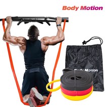 바디모션 헬스 탄성 턱걸이 풀업 밴드, 챌린저팩, 1개