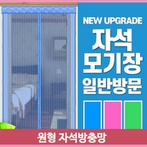 자석 그물망 모기장 방문 현관 방충망 먼지차단 여름 일체형 베란다 가정, 삼색세모