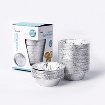 쿠킹플러스 은박 에그타르트몰드 50P, 1개