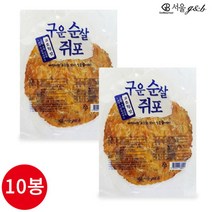 서울지앤비 구운 순살쥐포 36g x 10봉, 상세페이지 참조