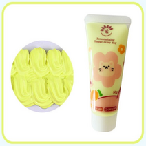 기타만들기 재료/ 생크림 클레이 단색 50ml, 3번 연노랑
