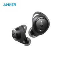 블루투스이어폰 골전도 귀걸이 넥밴드 노이즈캔슬링 블루투스 이어폰 Anker Life A1 진정한 무선 이어버드 35H 재생 시간 충전 USBC 고속