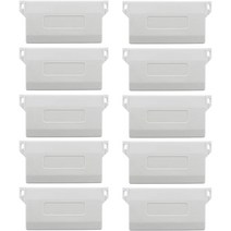 거실 커튼10pcs 교체 예비 부품 하단 무게 슬레이트 수직 블라인드 액세서리 홀 Acc