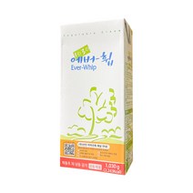 1015. 선인 에버휩 생크림 1030g [하절기 아이스박스 무료], 1개