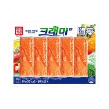 한성기업 크래미h 90g x5개 맛살 게살 샐러드용 게맛살, 5개