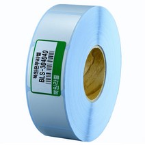 북원라벨 은무지 30X40mm 지관40mm 은무데드롱 BLS-304040