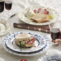 데이즈룸 웨스트라인 빈티지 카페 플레이트 (L) 2color, 브라운, 1개