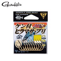 가마가츠 등침 히라마사 부시리바늘 골드 바다낚시 훅