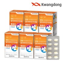광동 멀티비타민 미네랄 6박스(12개월분), 단품, 단품
