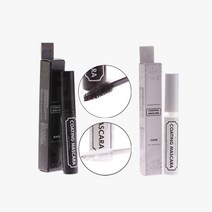 후처리제] 속눈썹연장 코팅 마스카라, 블랙