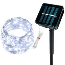 led전광판 솔라 스트링 페어리 조명 방수 야외 화환 태양광 램프 정원 장식용 크리스마스 m 100LED 32m 300 LED, 07 22M 200LED, 02 White
