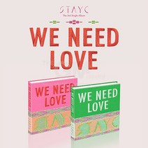 1CD_스테이씨STAYC-싱글3집 : WE NEED LOVE[2종중 랜덤1종], 없음