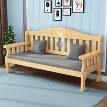 거실평상 사우나 사무실 보조 의자 수납 인테리어, 브라운 길이 160 폭 58 높이 85