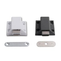 원터치자석 회색 사각 가구 빠찌링 도어캐치 문짝자석, 2. 회색