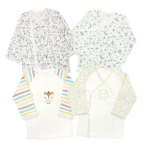 [오가닉맘(ORGANICMOM)] 오가닉맘 가을/겨울 유아 배내저고리 7종 택