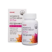 지앤씨 GNC 우먼스울트라메가 50+ 50대 이상 여성종합비타민 108061
