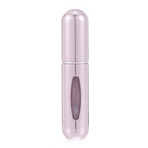 향기 펌프와 5ml 휴대용 미니 리필 가능 병 여행용 빈 용기 분무기, 01 5ml, 13 Bright Pink 5ml
