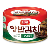 동원 양반 캔갓김치 160g x 5캔, 50개
