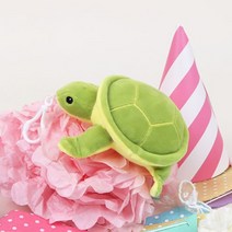 토이웍스 KC정품 깜찍 힐링거북이 가방고리인형 10cm 큐방 작은 가방고리 동물 거북이 열쇠고리 소형, 단품