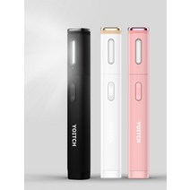 글로우 조명 LED 블루투스 셀카봉 YSS-W300요이치 YSS-W300 50952, LED 셀카봉 핑크+미니 삼각 거치