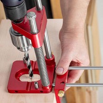 목공 탁상 수직 드릴 가이드 지그 머신 전동드릴 보루방 드릴링 공구, 블랙