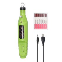무선 전기 충전식핸드 헬드 usb 미니 전기 연삭 가변 속도 회전 도구 키트 밀링 및, 초록
