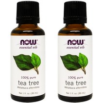 Now Foods 티트리 오일 Tea Tree Oil 30ml 2병