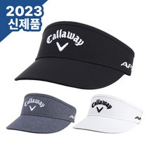 [23년신상]캘러웨이 정품 CG TA HIGH CROWN 하이 크라운 바이저 썬캡, 블랙