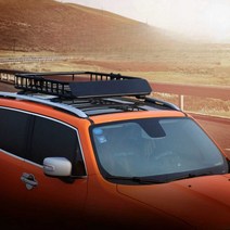 루프랙 캐리어 바스켓 오프로드 선반 루프 랙 1.2m, 스텐 1.2mx1m+강화 잠금 크로스바