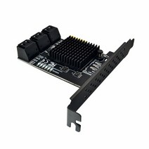 88SE9215 PCI-E-SATA 어댑터 카드 6 포트 SATA 3.0 확장 카드 6Gbps 속도 PCI-E x1 어댑터 보드 (Linux 용), type1