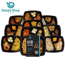 다즐샵 일품도시락 10종 10팩, 10개