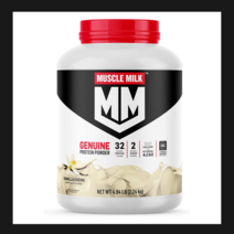 머슬밀크 제뉴인 프로틴 파우더 바닐라크림 2.24kg, 1.초코 875g