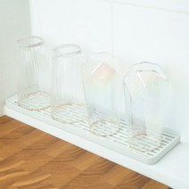 미니 식기 컵 트레이 건조대 받침대 물 빠짐