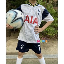 [마마고] 아빠 아들 토트넘 축구 유니폼 상하의 세트 NO.7 SON 손흥민 아빠 축구복
