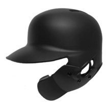 엑스필더 초경량 무광 외귀 MLB 스타일 검투사 헬멧 BK 블랙 마우스가드 탈착 가능, 좌타자용(마우스가드포함)-L