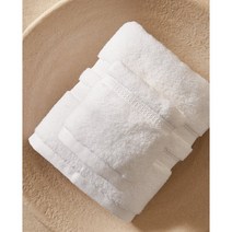 자라홈(ZARAHOME) 엑스트라 소프트 더블 보더 타월 47590013250, 화이트_핸드 타월 / 30 x 50 cm
