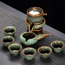 도자기 찻잔 중국 다기세트 전통 감성 다도, 《토호록》자동다기