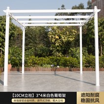펜션 파라고 전원주택 캐노피 파고라 파 그늘막 천막 옥상 테라스 바베큐장 정자 원두막 천막, P 10cm기둥3x4미터백포도랙