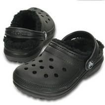 [크록스] 클래식 라인드 클로그203591-060( 털샌들)