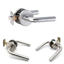 스텐 욕실문손잡이 욕실문고리 화장실문손잡이 레버락