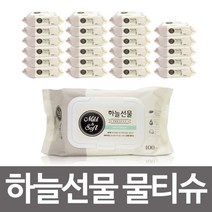 PGM1*^몰하늘선물 물티슈 캡형 100매 1박스(24개) 휴대형 아기 식탁 청소 다용도 손티슈 용티슈 일회용물수건 형티슈 간편 여행^*1췤pgm, a^^*옵션없슴
