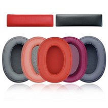 와이케이몰 소니 MDR-100ABN WH-H900N 패드 1쌍 헤드폰 헤드셋 교체 이어 패드 헤드밴드, 퍼플 1쌍패드