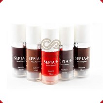 세피아 위생인증 펌핑 10ml 색소 머신 수지 엠보 겸용 반영구화장색소, 버블검