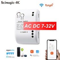 워크인스위치 smart 차고 도어 오프너 wifi 스위치 슬라이딩 게이트 app 릴레이, AC DC 7-32V, 01 AC DC 7-32V
